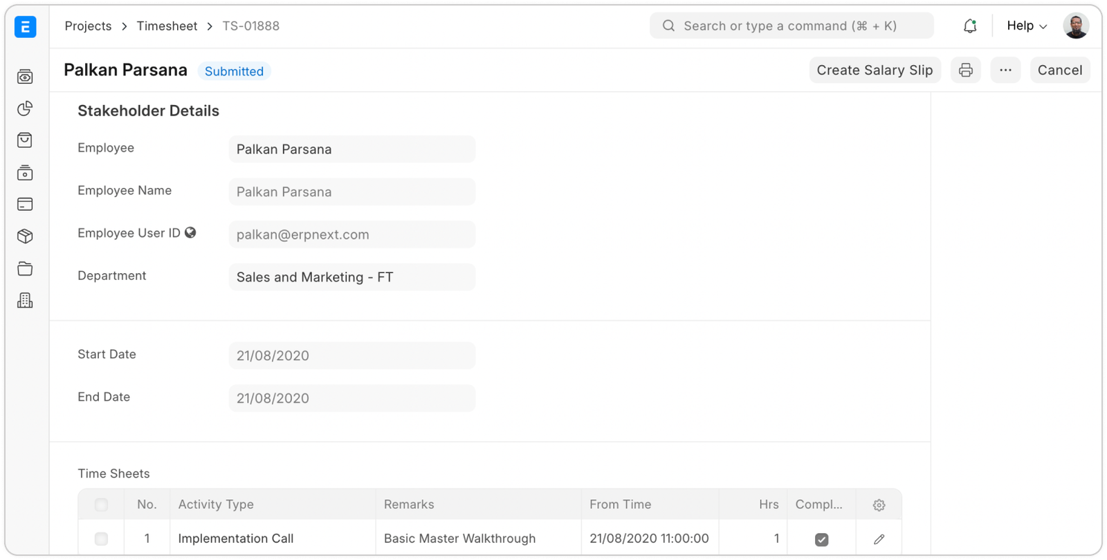 Timesheets & Billing